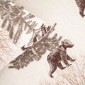 Lenjerie de pat pentru o persoana Urso, Homla, 2 piese, 140x200 cm, bumbac, multicolor