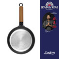 Oala cu capac, Samurai Gourmet by Rikito Watanabe si Cooking by Heinner, 20x9.5 cm, 2.7 L, aluminiu, negru/natur