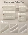 Bancheta cu spatiu depozitare, Mazie, Songmics, 110x38x38 cm, MDF/imitatie in, crem