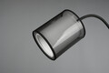Lampadar Burton, TRIO, 45x170 cm, 60W/40W, 1x E27, 1x E14, metal, negru mat