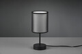 Lampa de masa Burton, TRIO, 12.5x28.5 cm, 28W, 1x E14, metal, negru mat