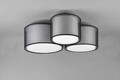 Plafoniera Burton, TRIO, 65x55x21.5 cm, 40W, 3x E27, metal, negru mat
