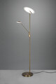 Lampadar Brantford, TRIO, 30x180 cm, 30W/6.5W, 2x SMD LED, metal, bronz antic