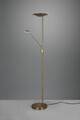 Lampadar Brantford, TRIO, 30x180 cm, 30W/6.5W, 2x SMD LED, metal, bronz antic