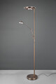 Lampadar Barrie, TRIO, 30x181 cm, 32W/6W, 2x SMD LED, metal, bronz antic