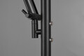 Lampadar Barrie, TRIO, 30x181 cm, 32W/6W, 2x SMD LED, metal, negru mat
