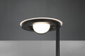 Lampadar Barrie, TRIO, 30x181 cm, 32W/6W, 2x SMD LED, metal, negru mat