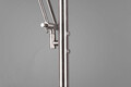 Lampadar Barrie, TRIO, 30x181 cm, 32W/6W, 2x SMD LED, metal, argintiu