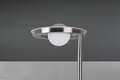 Lampadar Barrie, TRIO, 30x181 cm, 32W/6W, 2x SMD LED, metal, argintiu