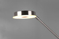 Lampadar Barrie, TRIO, 30x181 cm, 32W/6W, 2x SMD LED, metal, argintiu