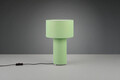Lampa de masa Bale, TRIO, 24x40 cm, 10W, 2x E27, textil, verde