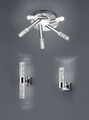 Aplica de perete Bolsa, TRIO, 7x19 cm, 3W, 1x SMD LED, metal, argintiu