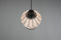 Lustra Borka, RL, 17.5x150 cm, 40W, 1x E27, ratan, natur/negru