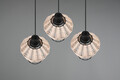 Lustra Borka, RL, 41x150 cm, 40W, 3x E27, ratan, natur/negru