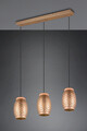 Lustra Bidar, RL, 71x15x150 cm, 28W, 3x E27, metal, aramiu