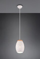 Lustra Bidar, RL, 15x150 cm, 28W, 1x E27, metal, alb mat/natur