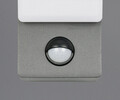 Aplica de perete pentru exterior cu senzor Beja, RL, 8x18.5x22.5 cm, 12.5W, 1x SMD LED, aluminiu, antracit