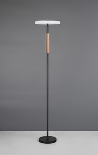 33x160 cm, Negru;Gri, Lampadar