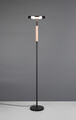 Lampadar Celeste, TRIO, 33x160 cm, 15W, 1x SMD LED, metal, negru/gri