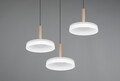 Lustra Celeste, TRIO, 35x200 cm, 7W, 3x SMD LED, metal, negru/alb