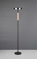 Lampadar Celeste, TRIO, 33x160 cm, 15W, 1x SMD LED, metal, negru/alb