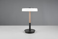 Lampa de masa Celeste, TRIO, 22x35 cm, 10W, 1x SMD LED, metal, negru/alb