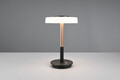 Lampa de masa Celeste, TRIO, 22x35 cm, 10W, 1x SMD LED, metal, negru/alb