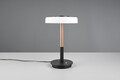 Lampa de masa Celeste, TRIO, 22x35 cm, 10W, 1x SMD LED, metal, negru/alb