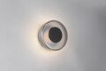 Aplica de perete Celeste, TRIO, 22x11.5 cm, 10W, 1x SMD LED, metal, negru/gri