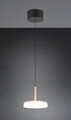 Lustra Celeste, TRIO, 22x200 cm, 10W, 1x SMD LED, metal, negru/alb