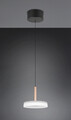 Lustra Celeste, TRIO, 22x200 cm, 10W, 1x SMD LED, metal, negru/alb