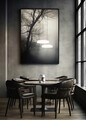 Lustra Celeste, TRIO, 22x200 cm, 10W, 1x SMD LED, metal, negru/alb