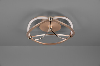 41x14 cm, Bronz mat, Plafoniera