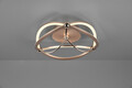 Plafoniera Charivari, TRIO, 41x14 cm, 20W, 1x SMD LED, metal, bronz mat