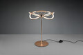 Lampa de masa Charivari, TRIO, 41x50 cm, 26W, 1x SMD LED, metal, bronz mat