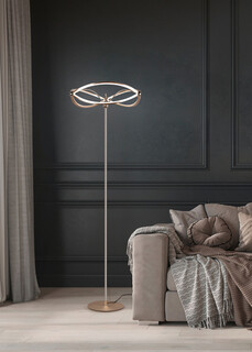 52x175 cm, Bronz mat, Lampadar