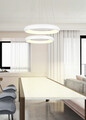 Lustra Cardona, TRIO, 46.5x150 cm, 29W, 1x SMD LED, metal, alb mat