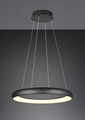 Lustra Cardona, TRIO, 75x150 cm, 59W, 1x SMD LED, metal, negru mat