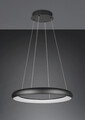 Lustra Cardona, TRIO, 75x150 cm, 59W, 1x SMD LED, metal, negru mat