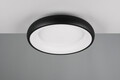 Plafoniera Cardona, TRIO, 46.5x10 cm, 29W, 1x SMD LED, metal, negru mat