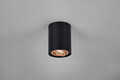 Plafoniera Cookie, TRIO, 9.6x12.5 cm, 35W, 1x GU10, metal, negru/auriu