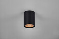 Plafoniera Cookie, TRIO, 9.6x12.5 cm, 35W, 1x GU10, metal, negru/auriu