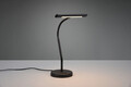 Lampa de masa Curtis, TRIO, 18x35 cm, 4W, 1x SMD LED, metal, negru mat