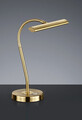 Lampa de masa Curtis, TRIO, 18x35 cm, 4W, 1x SMD LED, metal, bronz mat