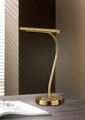 Lampa de masa Curtis, TRIO, 18x35 cm, 4W, 1x SMD LED, metal, bronz mat
