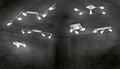 Plafoniera Clapton, TRIO, 31x22x18.5 cm, 4W, 4x SMD LED, metal, argintiu