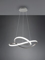 Lustra Course, RL, 60x150 cm, 27W, 1x SMD LED, metal, argintiu
