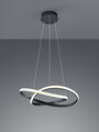 Lustra reglabila Course, RL, 60x150 cm, 27W, 1x SMD LED, metal, negru mat/alb