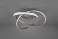 Plafoniera Course, RL, 45x18.8 cm, 18W, 1x SMD LED, metal, argintiu