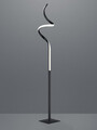 Lampadar Course, RL, 20.5x20.5x145 cm, 11W, 1x SMD LED, metal, negru mat/alb